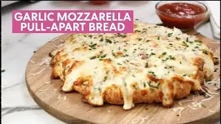 Instant Omni Plus -  Garlic Mozzarella Pull Apart Bread