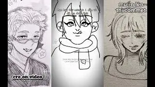 Tổng hợp dân vẽ tiktok p13#tổnghợpvideo #art #xh #artist  