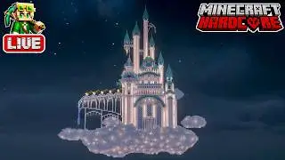 Detailing a Cloud Castle in my 58,000 Day Hardcore Minecraft World
