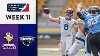 Vienna Vikings @ Wroclaw Panthers Highlights | Week 11 | Season 2023