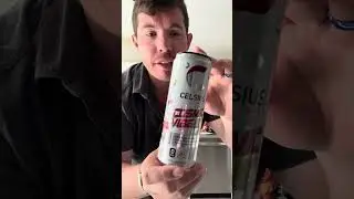 ⚡ CELSIUS Cosmic Vibe Review | Sparkling Fruit Punch Energy Drink Taste Test 🚀 #keyboard #leisure