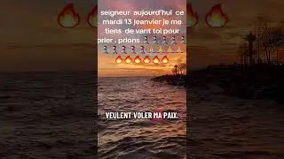 seigneur  aujourd'hui ce mardi 13 jeanvier  prions  ensemble #jesuschrist #dieu #france #amen