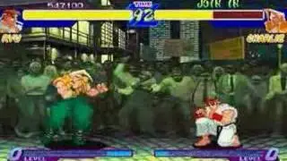 Street Fighter Alpha Ryu All Perfect 1/2
