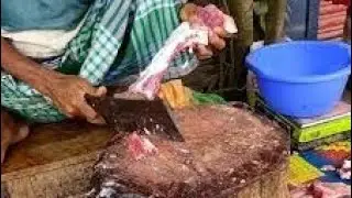 Impressive Beef cutting Muslim Meat Market .Non Stop Beef Cutting in Meat Market .Amazing skills