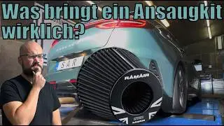 Ansaugkit = Mehr Leistung? Die Wahrheit auf dem Pr&uuml;fstand! #ramair #intake