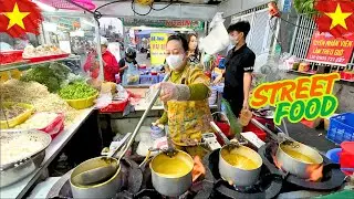 Snakehead fish noodle soup || A delicious and popular street food in Saigon || Vietnamese food