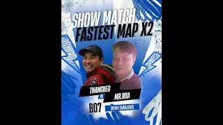 [Live] Show Match - Fastest Map X2 - Hoạt h&igrave;nh | Thắng B&eacute;o - Mr.Rua
