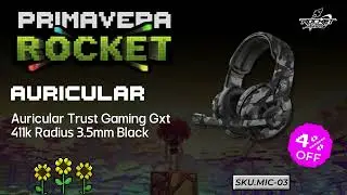 🌻 Primavera en Rocket Hard&nbsp;- Auricular Trust 411k #hardware  #gaming #pcgamer