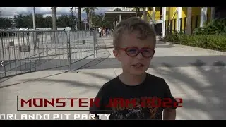 MONSTER JAM ORLANDO PIT PARTY 2022!!