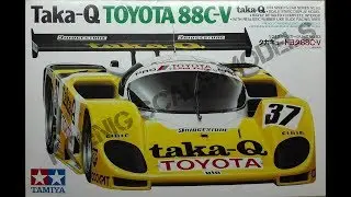 Обзор Taka-Q Toyota 88C-V Tamiya 1/24 (сборные модели)