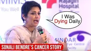 Sonali Bendre Gets Emotional Narrating Her Cancer Journey, Almost Cries | CAHOCON 2019 Conference