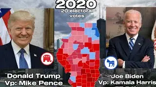 How Illinois votes in every US election from 1952 to 2024