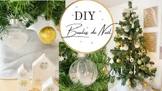 DIY ☞ Je customise mes boules de Noël ⭐️ Astuce & Petit budget🎄✨