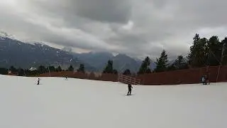 Bormio ski Cimino к лифту Fontanalonga
