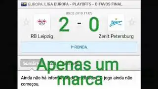 LIGA EUROPA: PALPITES E POSS&Iacute;VEIS RESULTADOS