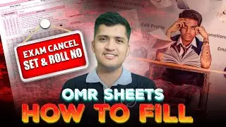 How to FILL OMR Sheet with REAL OMR Sheets | 1000 Plus RESULT Cancelled MISTAKEs