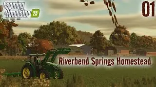 We Started Building A HOMESTEAD In FS25 From SCRATCH!! | EP: 1 |
