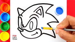 Рисуй и раскрашивай Соника, Шэдоу, Наклза и Тейлза 🎨 | Draw and Paint Sonic, Shadow, Knuckles & T...