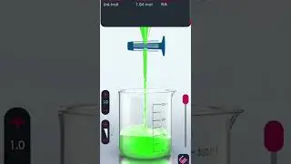 Checking the ph level of  acid #chemistry #experiements
