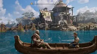 Атрей спрашивает Кратоса, когда он станет таким же мускулистым, как он сам | God of War Ragnarok