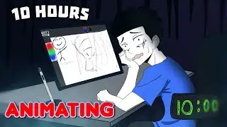 I Tried Animating for 10 hours straight on my phone