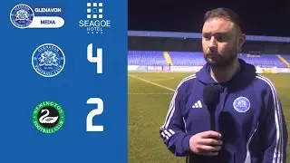 REACTION | Andy Doyle | Post Match Interview | Glenavon 4-2 Newington | Irish cup | 13/1/26 |