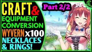 Craft + Equipment Conversion (Wyvern Jewelry X100) Epic Seven Crafting Gear Epic 7 Speed E7 [2/2]