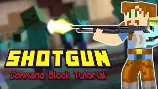 EASY Working Shotgun Command Block Build!