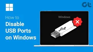 How to Disable USB Ports on Windows | 2024 Tutorial