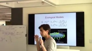 CCNR | Serguei Saavedra - Network Reorganization and the Persistence of Ecological Systems Part 1