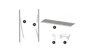 Kobalt Bolted 4 -Tier Heavy Duty Black Metal Utility shelving unit with Wire Shelves