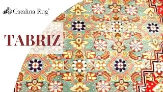 Signed Persian: 12 x 16 Tabriz Rug