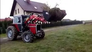 Massey Ferguson 590 Ładowacz Metbud TUR