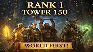 💥 WORLD FIRST Tower 150 Clear! | Diablo 4 Rank #1
