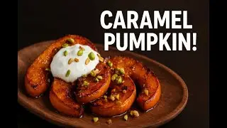 Butternut with Ice cream recipe in nature (ASMR)🍨