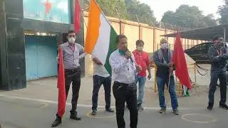 Devendra Gautam/ INDWF addressed employees of O.P.F