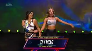 Tay Melo New Entrance: AEW Dynamite July.09,2025