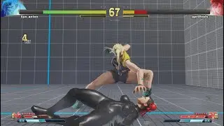 SF5 CE PC MODS - FEMALE NASH ''MIDNIGHT BLISS'' vs CHUN-LI LATEX - STREET FIGHTER V CE - RANKED
