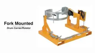 DCR Fork Truck Drum Carrier/Rotators