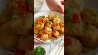 EASY Salt and Pepper Tofu 😍 #easyrecipe