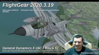 F-16 #Flightgear Volando En #Peru Mision De Reconocimiento Y Logistica #Simulador De #Vuelo parte 4