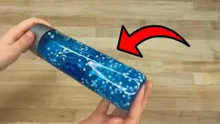 Как сделать снежные сенсорные бутылки | Maker Mondays