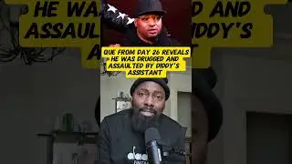 Que from Day 26 claims he was drugged and assaulted by Diddy's assistant. #diddy #day26 #mtv #50cent
