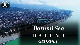 Batumi Sea, Georgia (Drone Shot UHD)