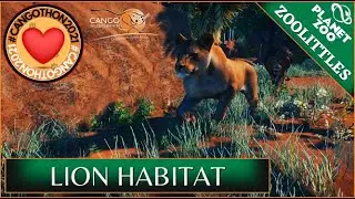 ZooLittles: CangoThon 2021 Ep. 4 - Lion Habitat | Planet Zoo Collaboration