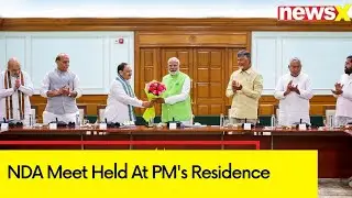 NDA Meet Held At PM's Residence | Modi Cabinet Backs Majority | NewsX | NewsX