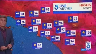 Weekend mini-heat wave in store for Southern California