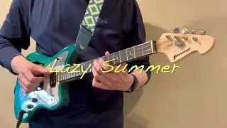 Slow Blues in B (Baritone Electric Ukulele)