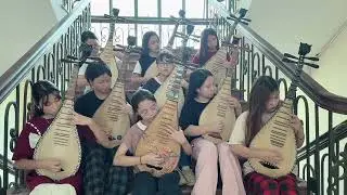 Quốc ca | NS Văn Cao | Lớp học đ&agrave;n Tỳ b&agrave; c&ocirc; Diệu Thảo | Khoa ANTT - HVANQGVN 