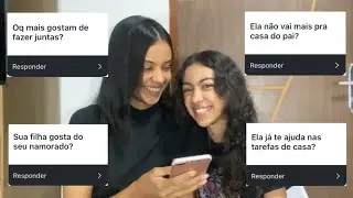 MÃE E FILHA RESPONDENDO PERGUNTAS! 🥰